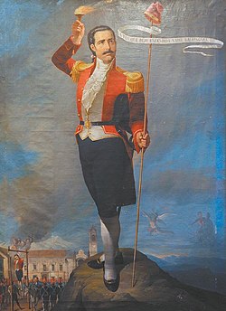 Pedro Domingo Murillo (1757 –1810),  lideró un grupo de patriotas con quienes  se sublevó el 16 de julio de 1809.